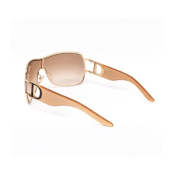 Dior Gold & Brown Gradient Wrap-Around Lens - PRECOLL 1 Sunglasses - Never Worn - Picture 6 of 13